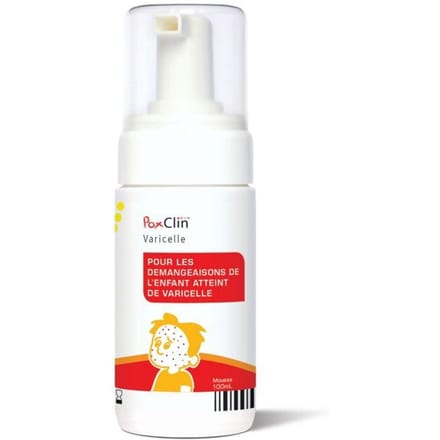 Verfrissende mousse - verlicht waterpokken - PoxClin 100ml