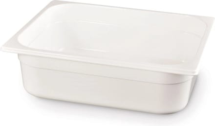 HENDI Gastronormbak – polycarbonaat – 4L – wit – 325x265x65 mm