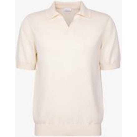 Seidensticker Polo Zonder Knopen - Off White - Maat XXL