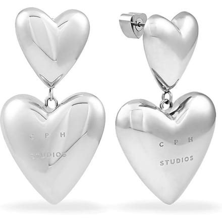 Copenhagen Studios Oorhangers Puffy Hearts CPJ-0002-E-40