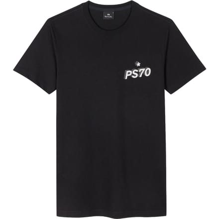 Paul Smith Mens Slim Fit T Shirt Ps70 Black Größe: S | Basic T-Shirts Outlet | Herren | Schwarz