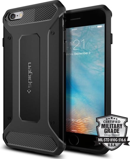 Spigen Rugged Armor iPhone 6s Plus Black
