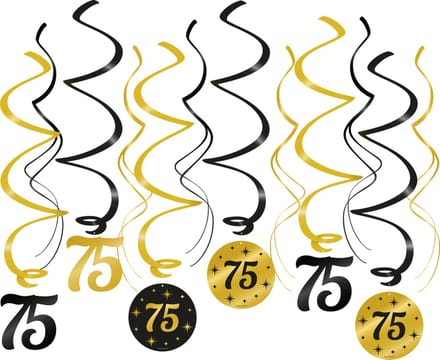Classy party swirls - 75