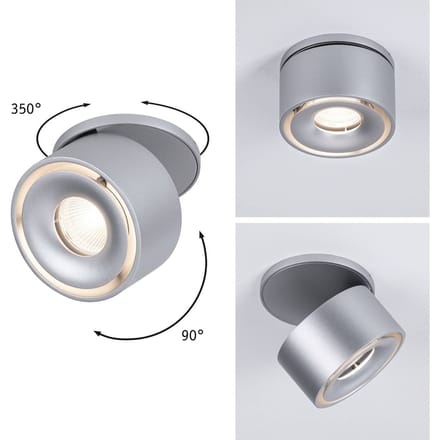 Paulmann 93374 Spircle LED-inbouwlamp LED LED vast ingebouwd 8 W Chroom (mat)