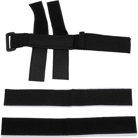 Gereedschap Verstelbare Houder Riem Antislip Polyester Lepel Vork Bestek Houder Riem Voor Assistentie black
