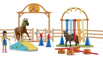 Pony Agility Training Set voor Boerderij Wereld