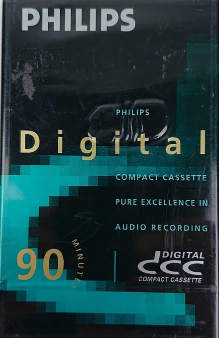 Philips DCC - Digital Compact Cassette - 90 minuten
