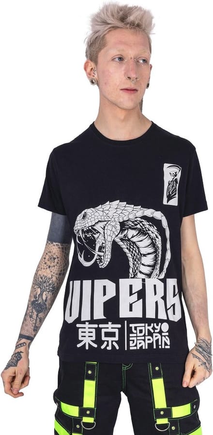 Heartless - TOKYO VIPERS Heren Tshirt - S - Zwart