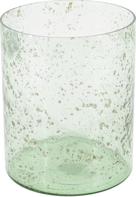 HomeBound by KY | Waxine bubbelglas groen | kandelaar