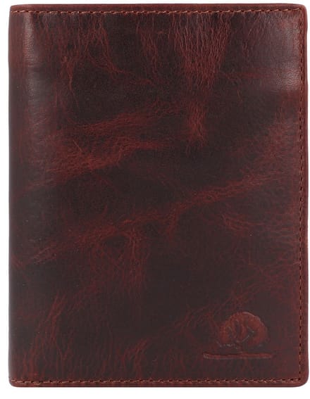 Greenburry Rugged Portemonnee RFID-bescherming Leer 12.5 cm - Jongens - Horizontaal - brown