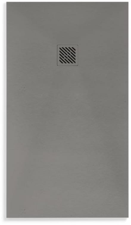 ALONI Madison Douchebak – Composiet – Mat Grijs – 160x90x3 cm