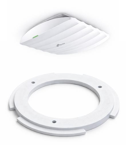 Promount Montageplaat geschikt voor TP-Link Omada EAP225 & EAP245 – Plafond Mount / Access Point Houder – Ceiling Mount – Wit