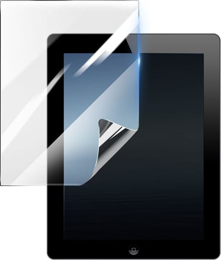 3mk, Geschikt voor iPad 3, Schokbestendige Hydrogel Screenprotector, Transparant