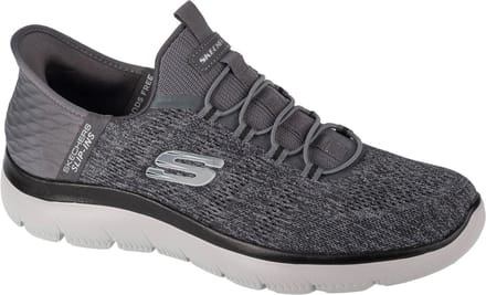 Skechers Slip-Ins: Summits - Key Pace 232469-CCBK, Mannen, Grijs, Sneakers, maat: 45,5