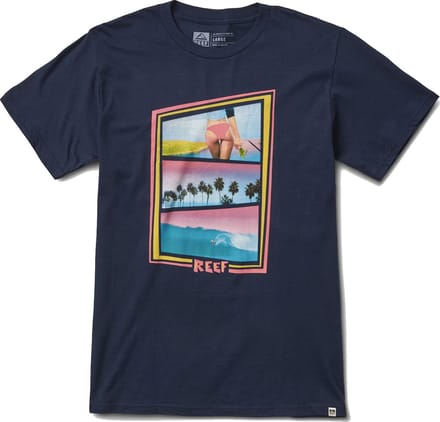 Reef Culture Tee A3str-nav - Kleur Blauw - Maat S