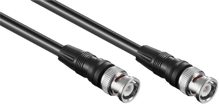 BNC (m) - BNC (m) kabel - RG58 - 50 Ohm / zwart - 3 meter