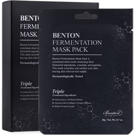 Benton - Fermentation Mask Pack Set 2025 Version - 20g x 10 sheets