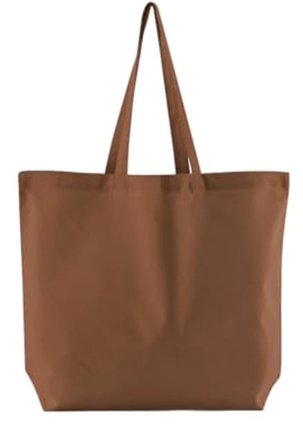 Biologisch Katoen Maxi Tas voor het Leven - Terracotta