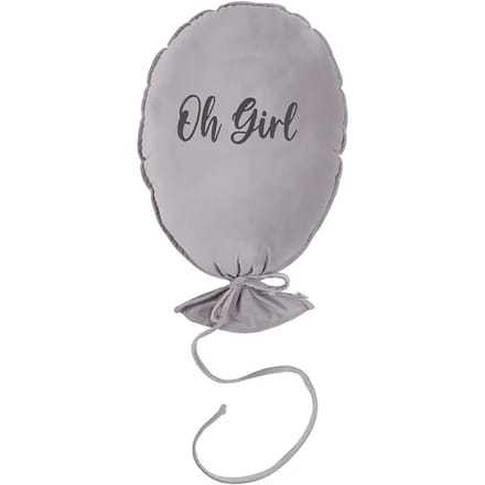 Bal Kussen Malomi Kids Delux Oh Girl Graphite