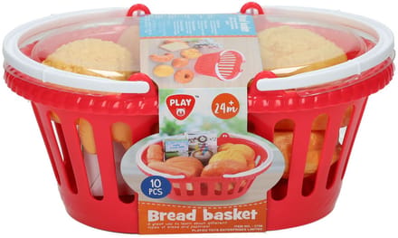 Playgo Basket with Bread - 10pcs.