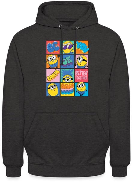 Minions Be You Positief En Lief Ontwerp Hoodie Unisex