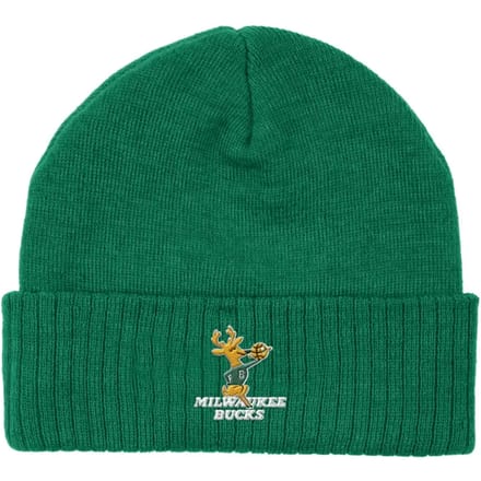 Gebreide muts Mitchell & Ness Fandom Milwaukee Bucks