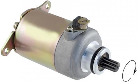 rms starter voor sym 150 shark scooter 2000-2001 hs15w-6 nieuw