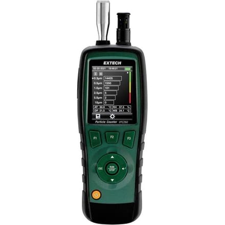 Extech VPC260 Deeltjesteller – Temperatuur, Luchtvochtigheid