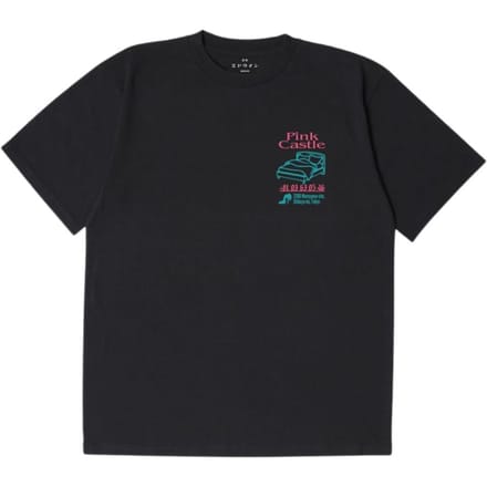 Edwin Europe Mens Pink Castle TS