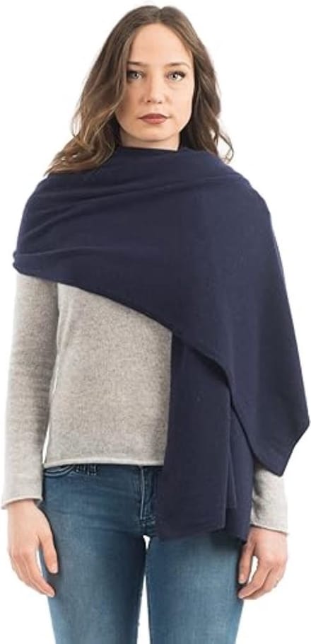 Luxe Dames Sjaal van Gemengd Kasjmier - Made in Italy