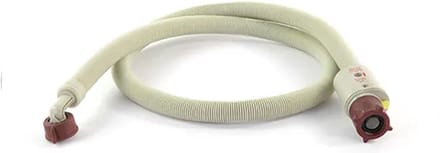 Nedco Water Aanvoerslang met waterstop voor Wasmachine - 1.5m - Grijs
