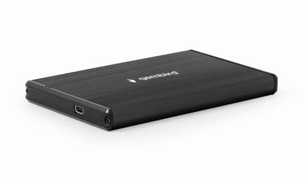 Externe HDD behuizing 2.5' SATA USB3.0 zwart (brushed)