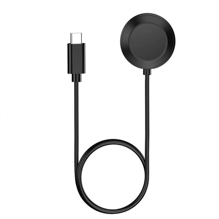 Strap-it USB-C oplader / oplaadkabel - geschikt voor Suunto Run (zwart)