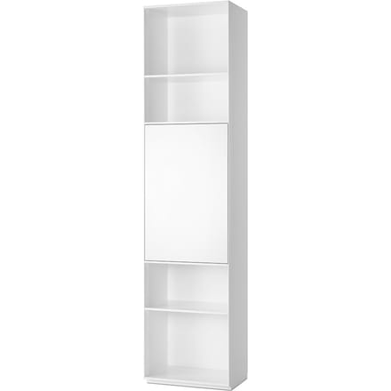 Piure - Nex Pur rek - deur boven - Breedte 50 cm - wit