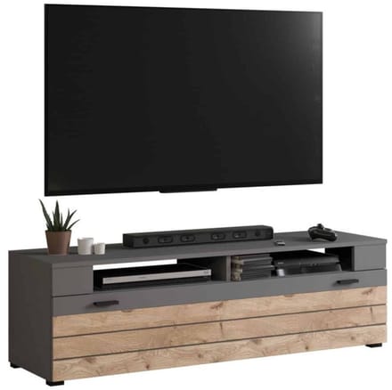 Freno TVkast element grijs Nox Eiken NB - 40x140x42cm