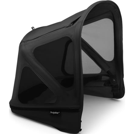 Bugaboo Donkey breezy zonnekap - Midnight black Midnight black