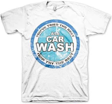 Breaking Bad A1A Car Wash T-shirt White