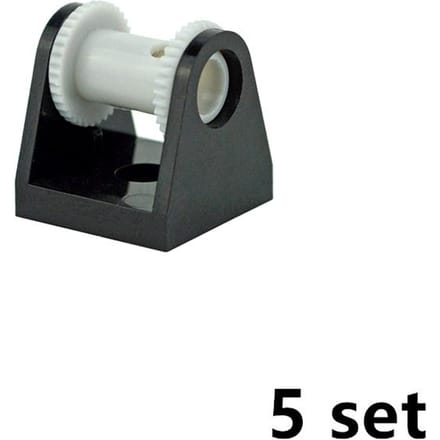 MOC Brique de Construction Technique Corde à Enrouler Bobine Tambour 2584 2585 Brique Pièce DIY Pour 9686 Jouet Leduo gray