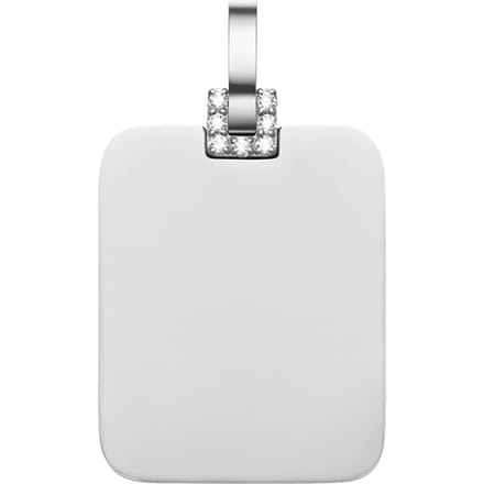 Daniel Wellington DW Pendant Detail Crystal n/a Silver