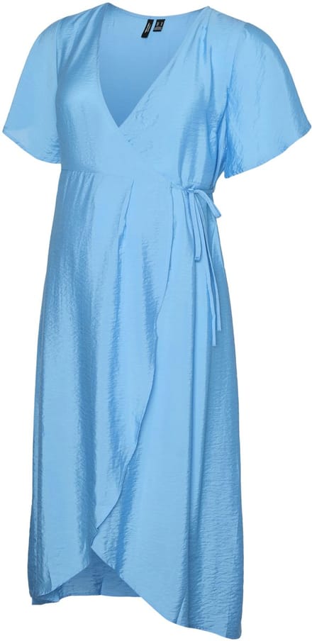 VERO MODA MATERNITY - VMMJOSIE SS CALF WRAP DRESS - Dames - Maxi jurken