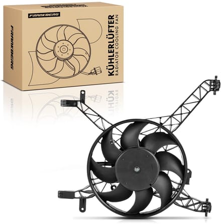 Frankberg 1x Motorkoeler Enkelvoudige ventilator