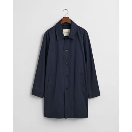 Gant Jas 5 Buttons Long Cotton Car Coat Avond Blauw / male