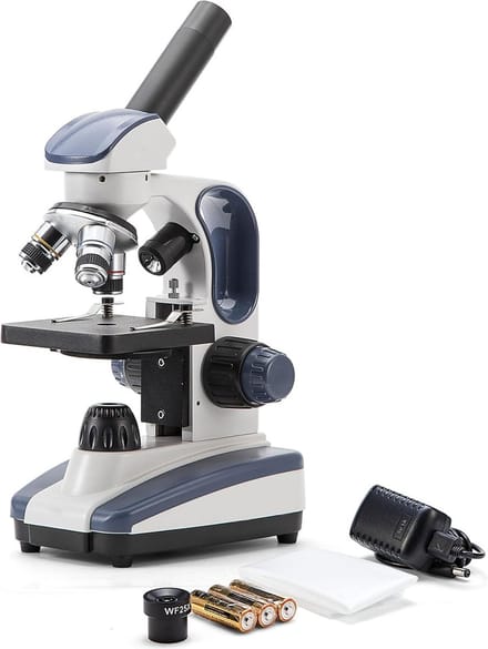 White-Label® Microscoop voor Kinderen - 1000x - Educatief - Wit