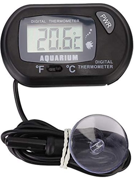 Digitale Aquariumthermometer met Zuignap en Hoge Nauwkeurigheid
