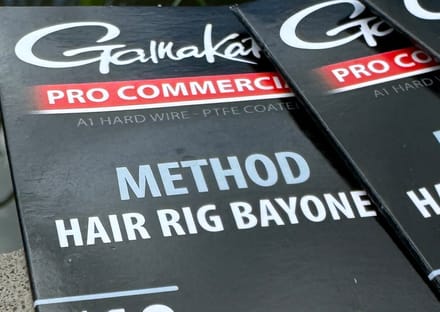 Gamakatsu Method Hair Rig Bayonet Barbless H12 0.21mm 10cm