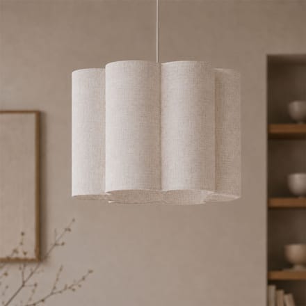 Milton & Oldbrook Hanglamp Ø 40 cm Chania Beige Linnen