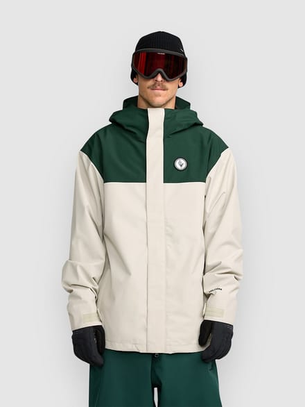 Volcom Buckthreeeighty Ski- en snowboardjas heren Zand M