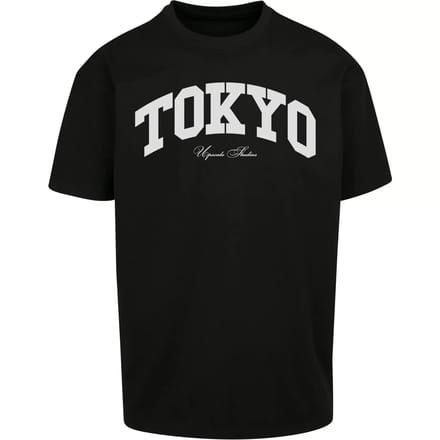 T-shirt Upscale Tokyo College Oversize