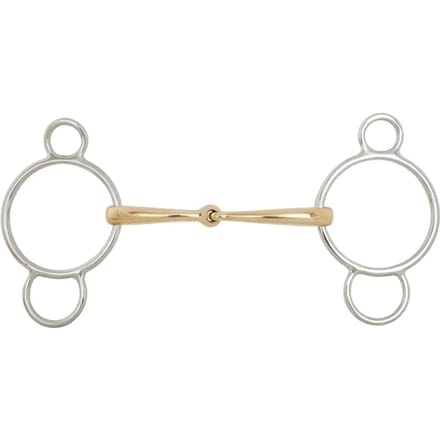 Pessoa enkel bit voor paarden BR Equitation Soft Contact