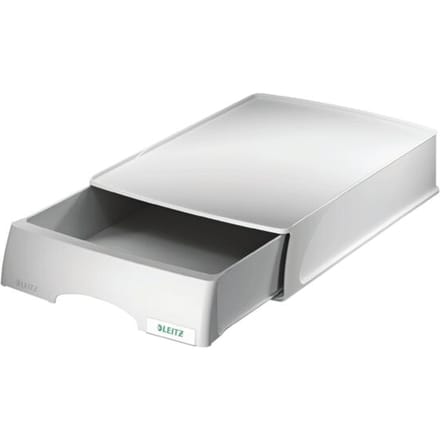 Leitz Plus Brievenbak met Lade - Grijs